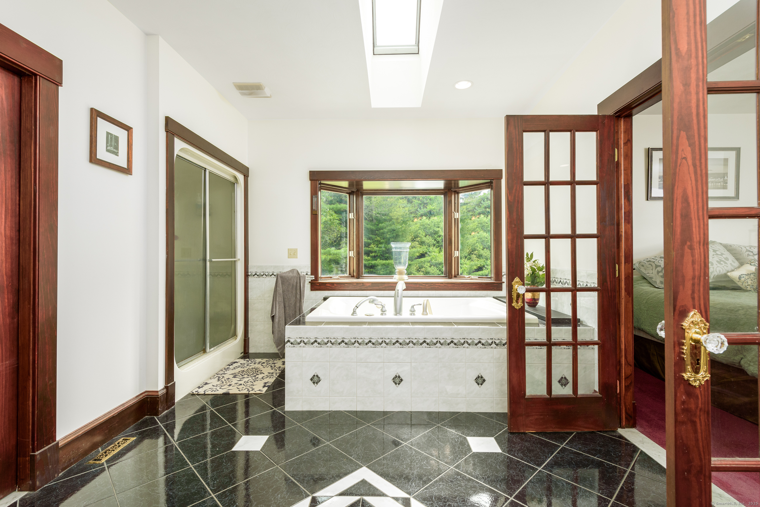 180 Jericho Road Pomfret, CT 06259 - Photo 20 of 40 Large Primary Bath W/French Doors