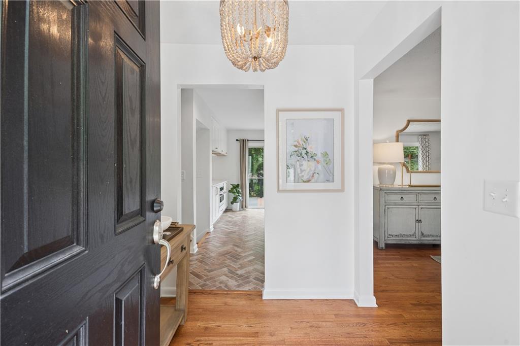 1493 Runnymeade Road Northeast Brookhaven, GA 30319 - Photo 5 of 40 wooden floor in a gallery