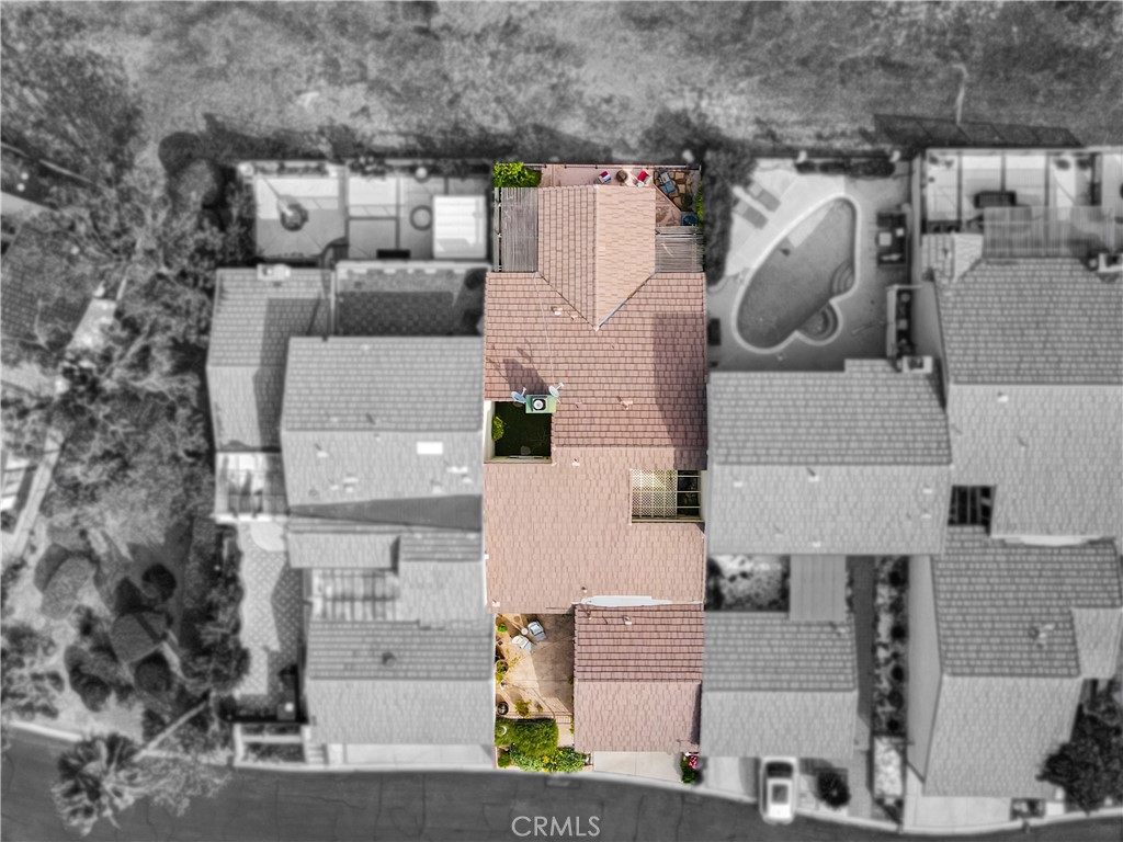 2671 Condor Circle Corona, CA 92882 - Photo 44 of 44 an aerial view of residential houses with outdoor space