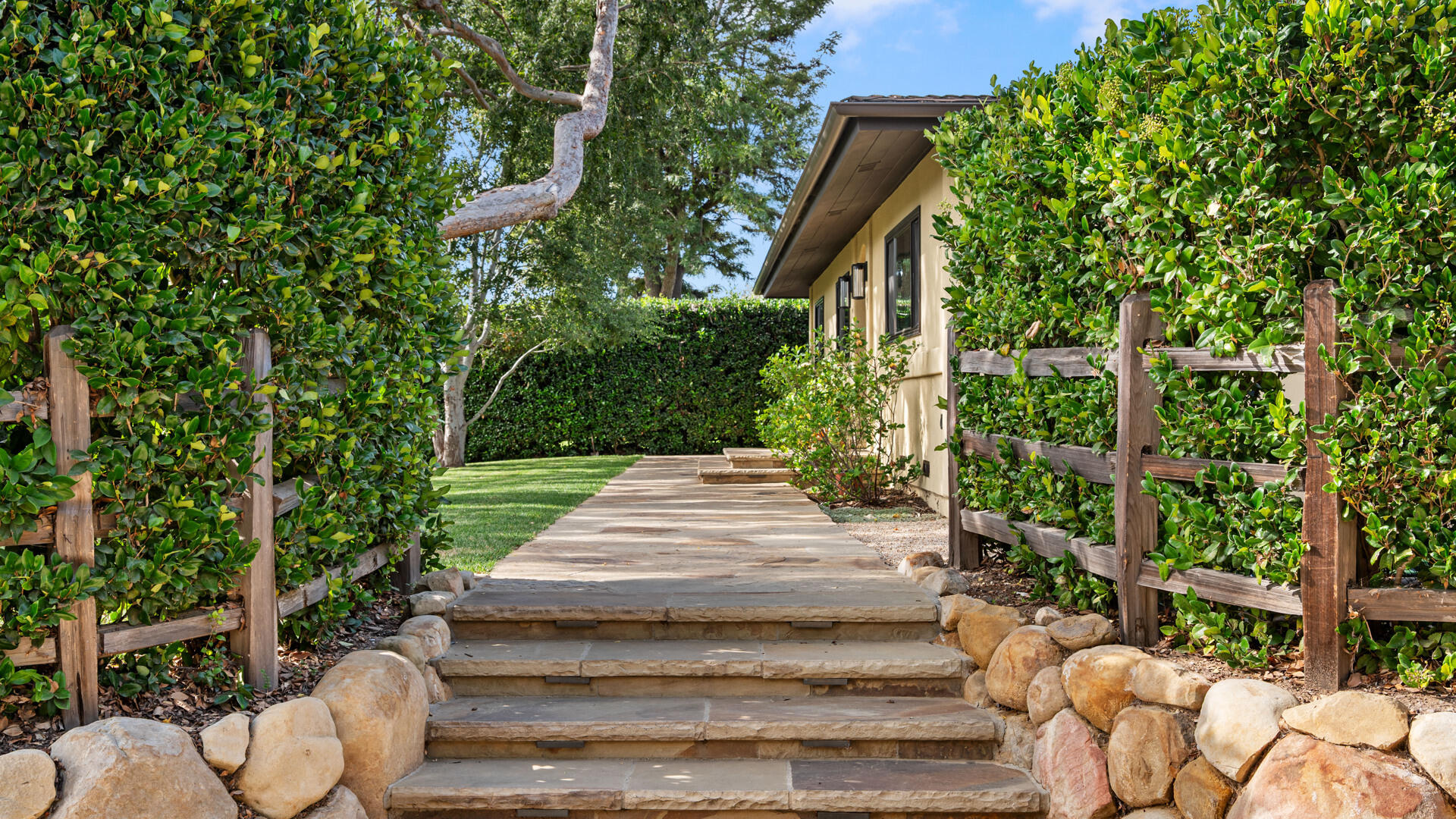 654 Chalk Hill Road Solvang, CA 93463 - Photo 3 of 30 a view of yard along with trees