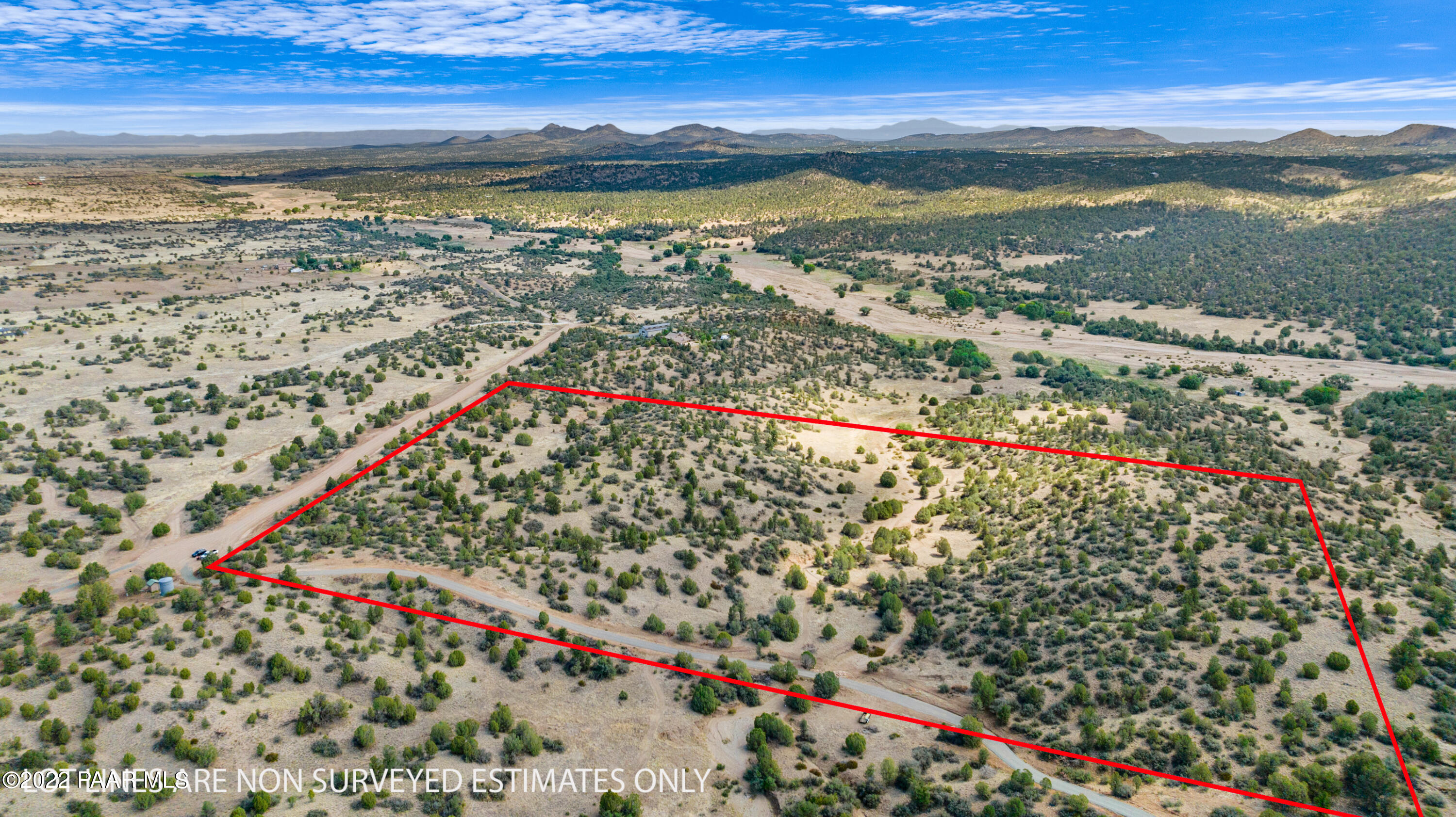 12605 North Pheasant Run Road Prescott, AZ 86305 - Photo 17 of 30 Approx Outline