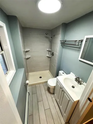 a bathroom with a sink and a toilet