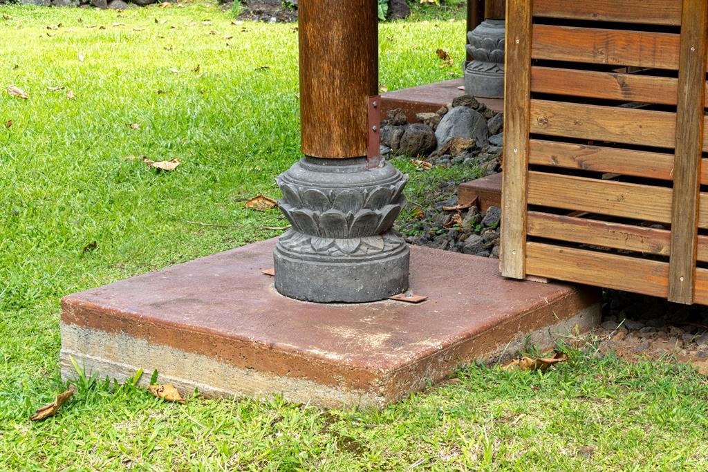 165 Waikoloa Road Hana, HI 96713 - Photo 43 of 50 a view of a garden with an outdoor seating