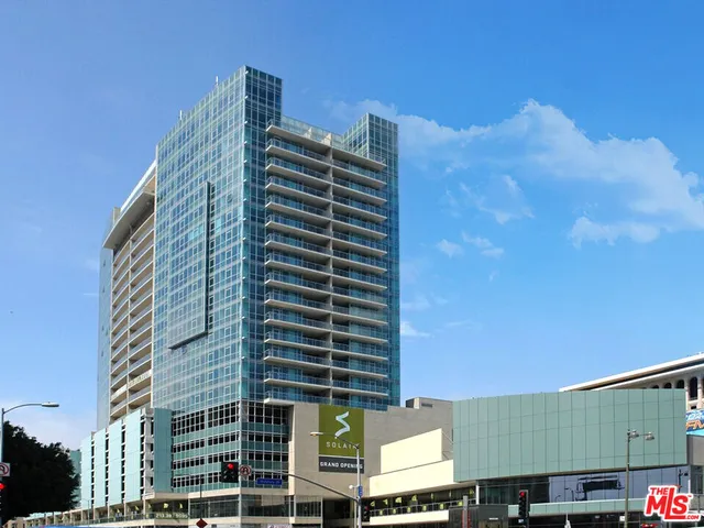 a front view of a building