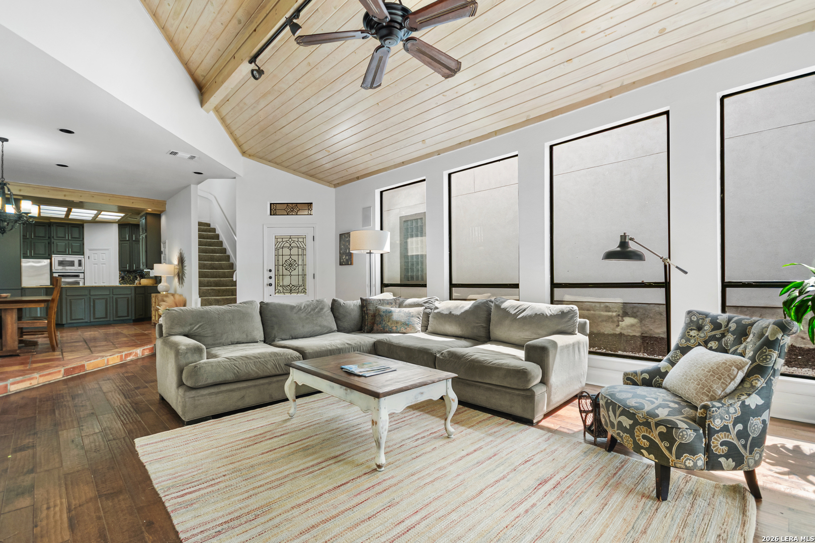 29439 Summit Ridge Drive Fair Oaks Ranch, TX 78015 - Photo 7 of 34 a living room with furniture and wooden floor