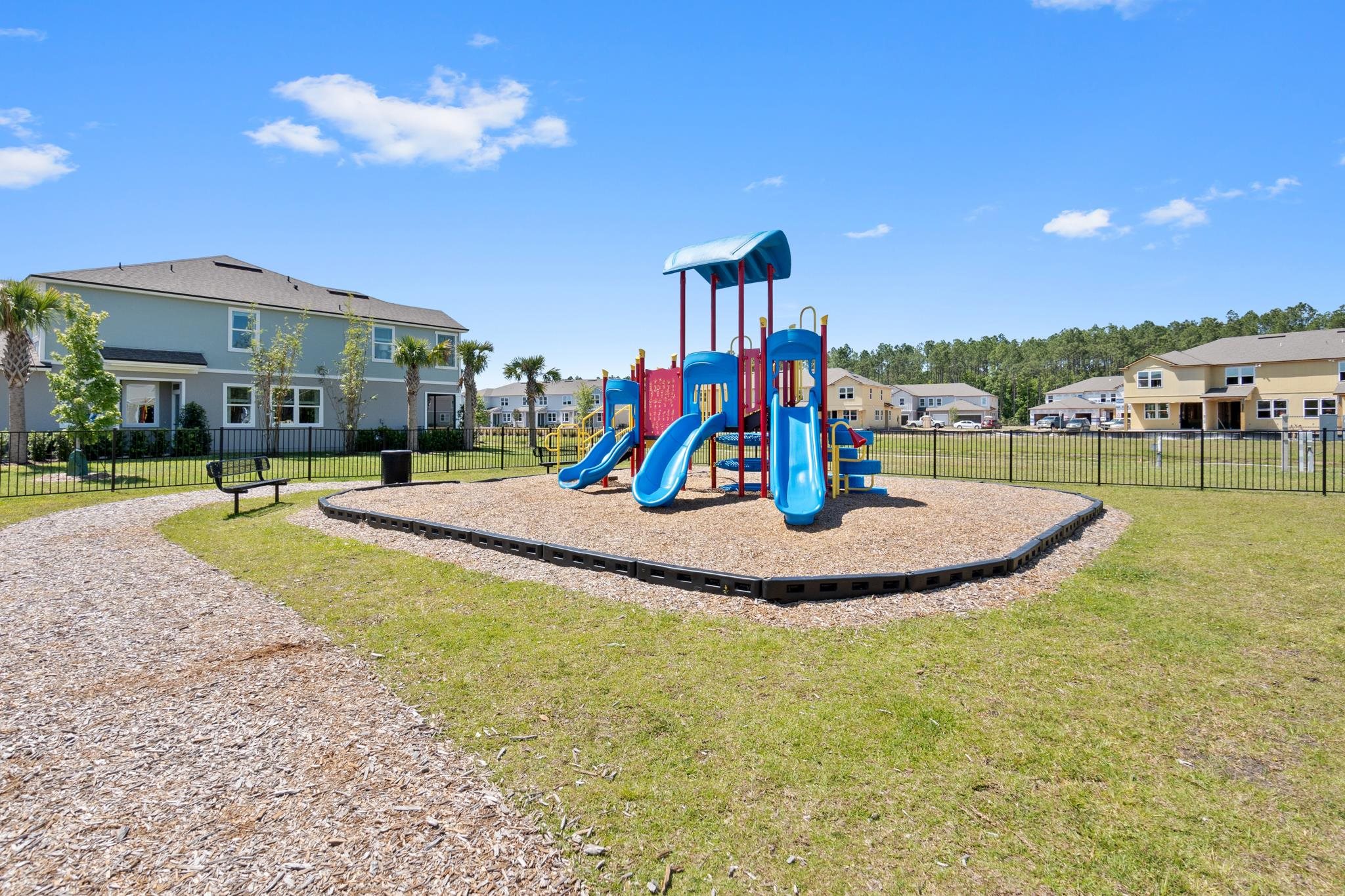 196 Redbud Road Palm Coast, FL 32137 - Photo 38 of 41 a view of a swimming pool with a yard