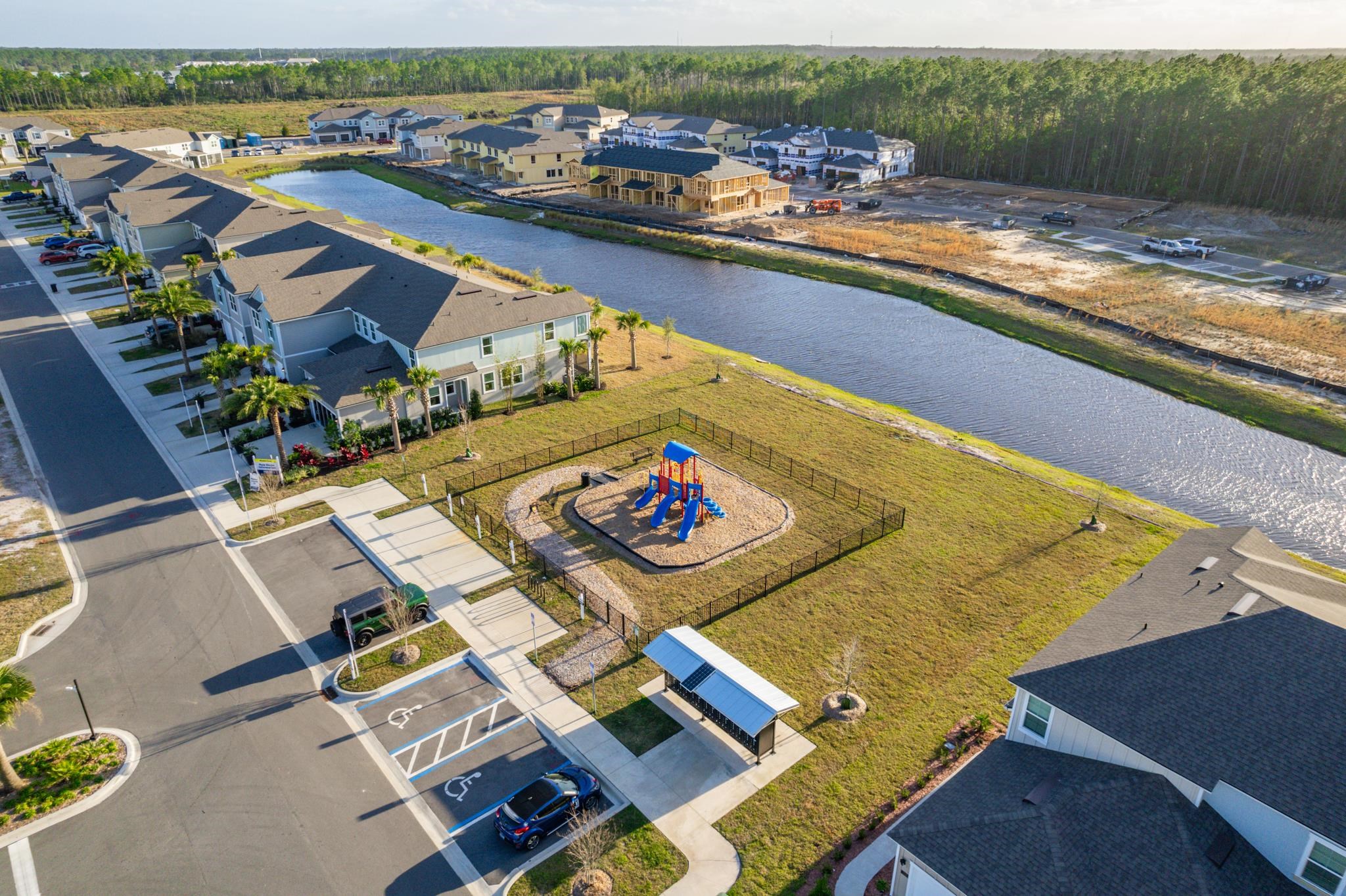 196 Redbud Road Palm Coast, FL 32137 - Photo 41 of 41 an aerial view of a house with a ocean view
