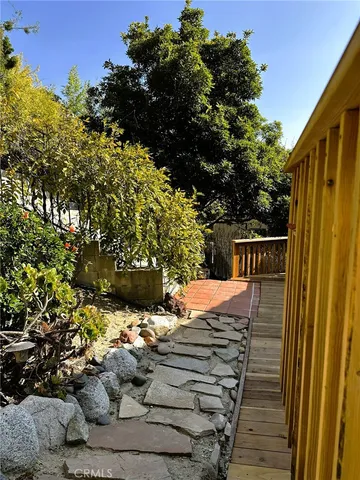 a outdoor space with patio