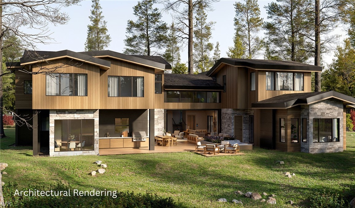 122 Pine Cone Road Incline Village, NV 89451 - Photo 3 of 8 Back - Rendering