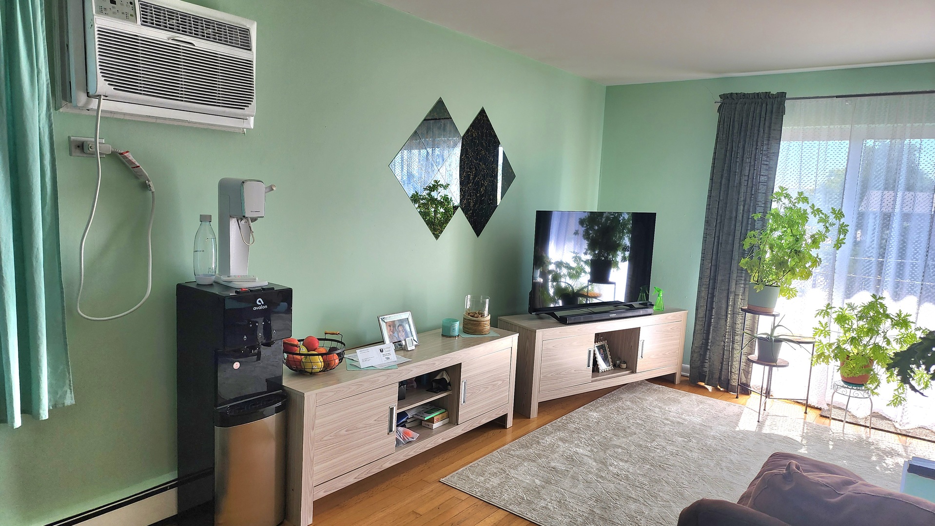 8125 South Roberts Road Bridgeview, IL 60455 - Photo 6 of 11 a room with a couch and potted plant