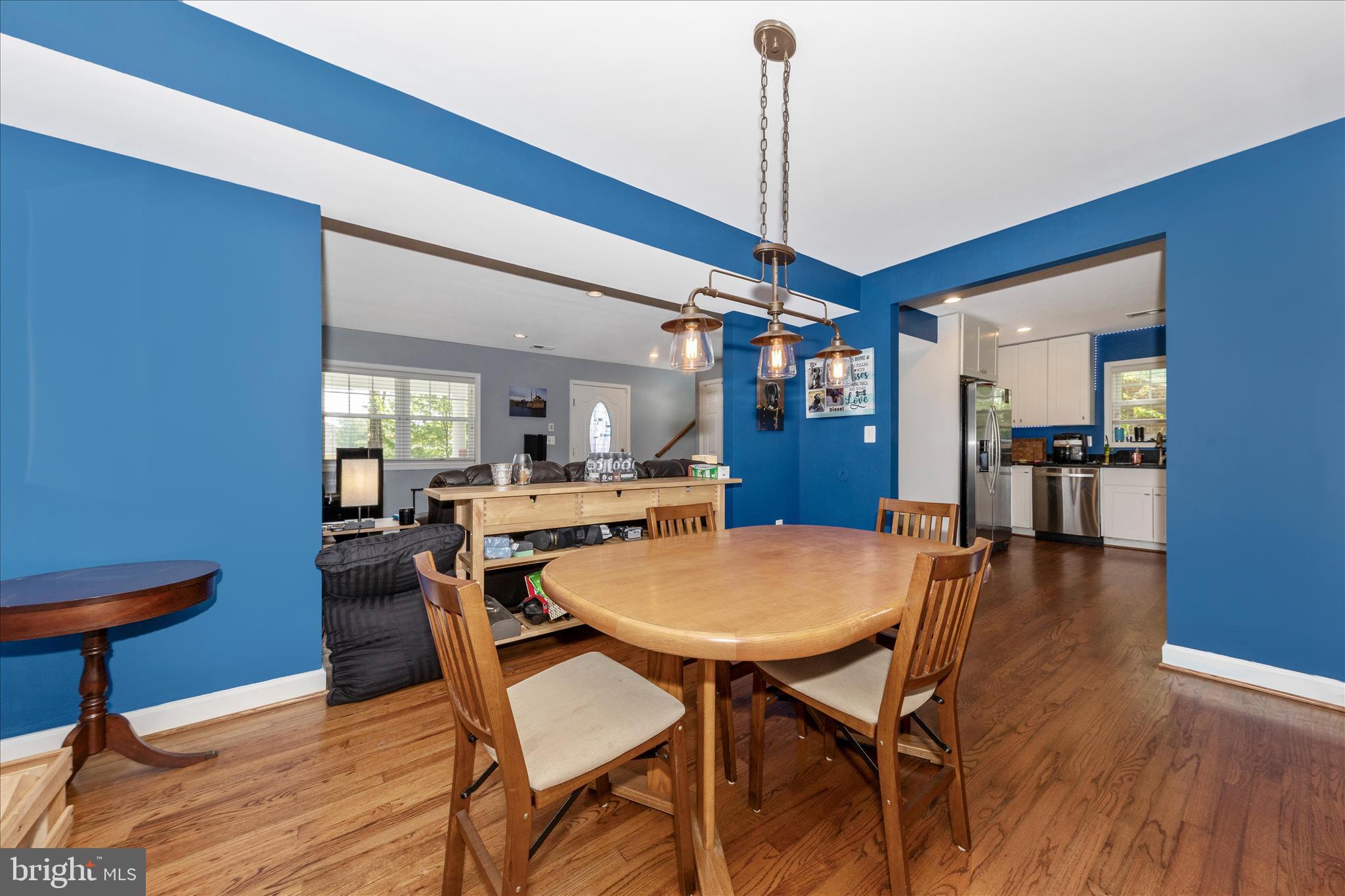 2913 Weisman Road Silver Spring, MD 20902 - Photo 7 of 39 Dining Room w/ view of Kitchen & Living Room