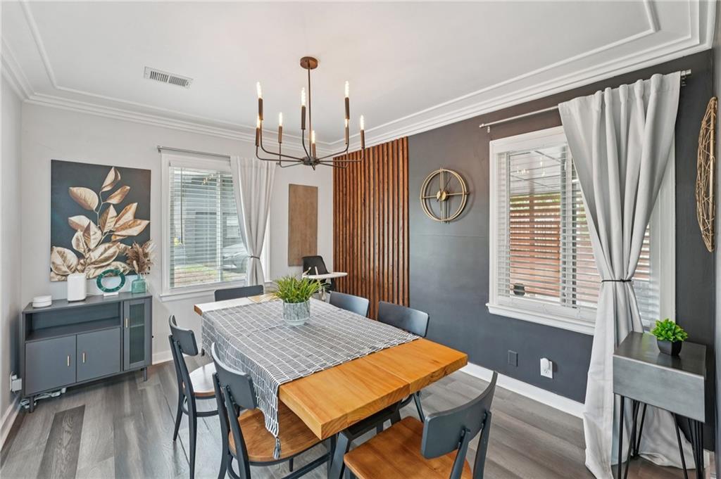2659 Glenvalley Drive Decatur, GA 30032 - Photo 11 of 59 a view of a dining room with furniture window and wooden floor