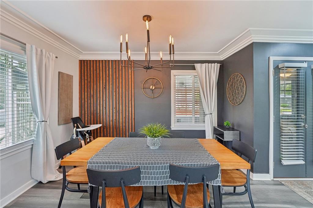 2659 Glenvalley Drive Decatur, GA 30032 - Photo 12 of 59 a view of a dining room with furniture and window