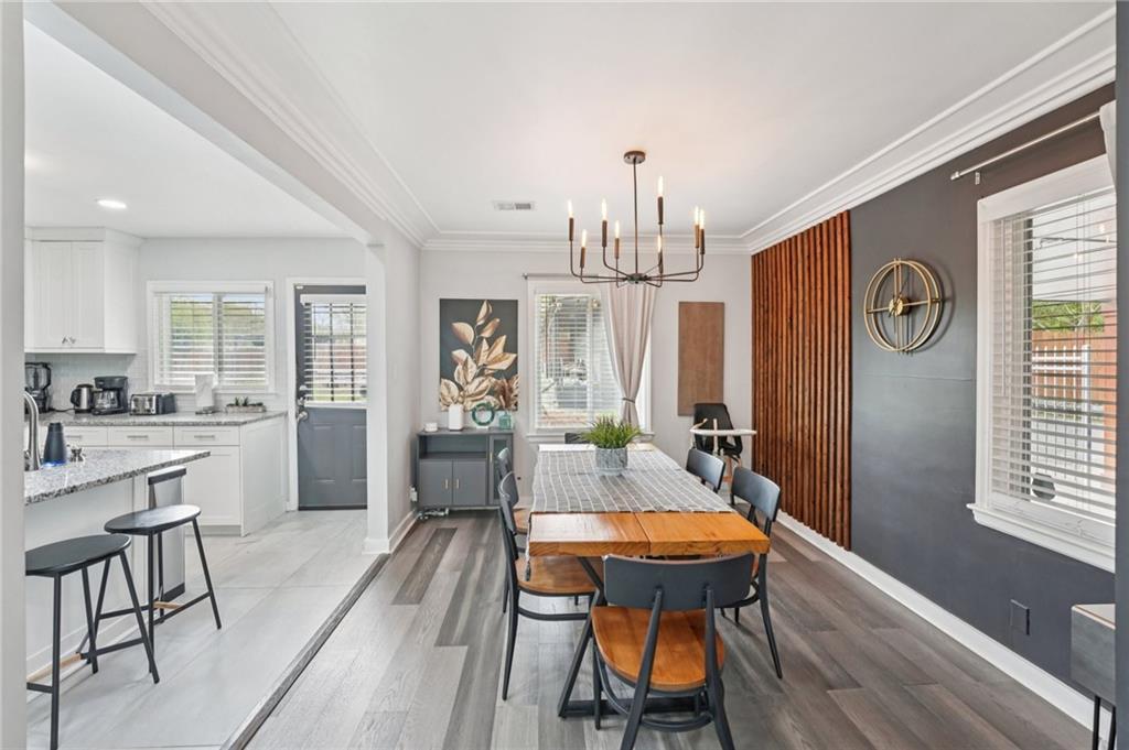 2659 Glenvalley Drive Decatur, GA 30032 - Photo 10 of 59 a view of a dining room with furniture window and wooden floor