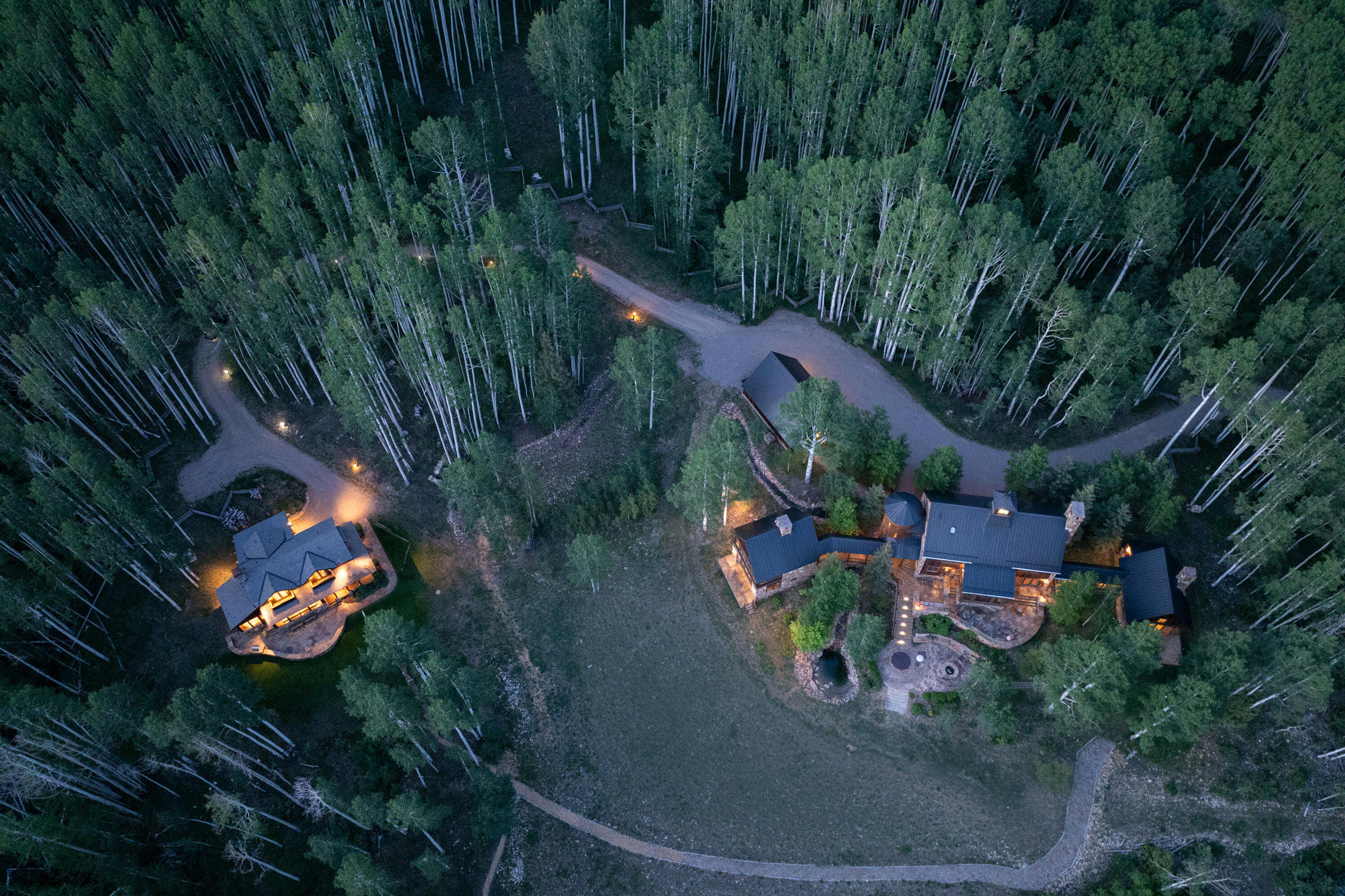 6131 Last Dollar Road Telluride, CO 81435 - Photo 84 of 86 Drone Glow