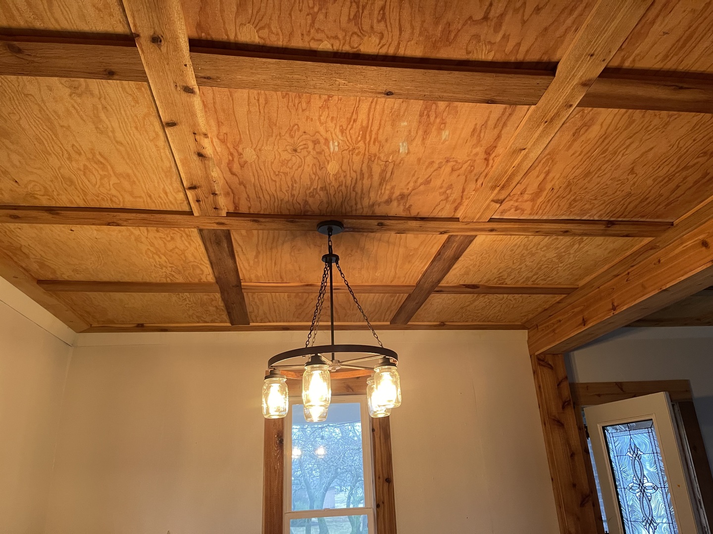 226 South Main Street Rankin, IL 60960 - Photo 7 of 29 a view of a glass door with a glass windows and painted walls