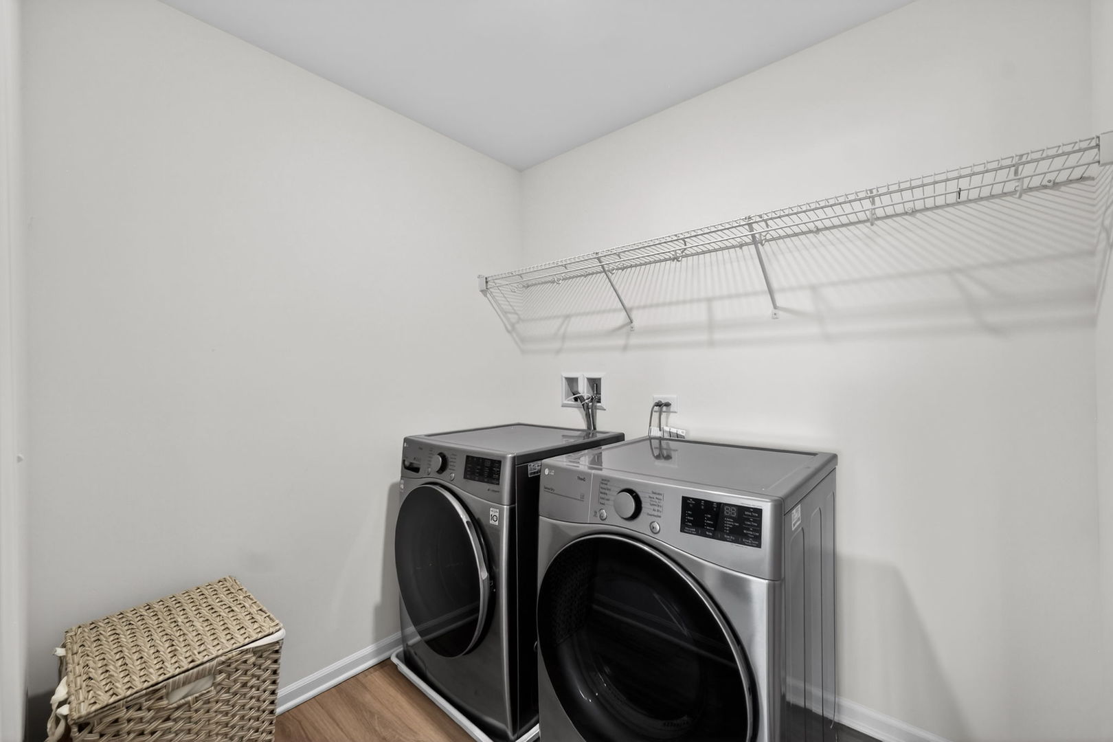 3803 Ivy Lane Elgin, IL 60124 - Photo 22 of 43 a view of storage and utility room with washer and dryer