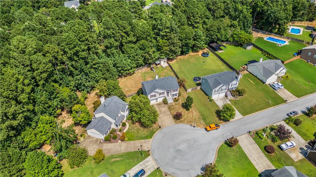 14 Bryan Springs Road Southwest Rome, GA 30165 - Photo 30 of 40 an aerial view of a house with outdoor space