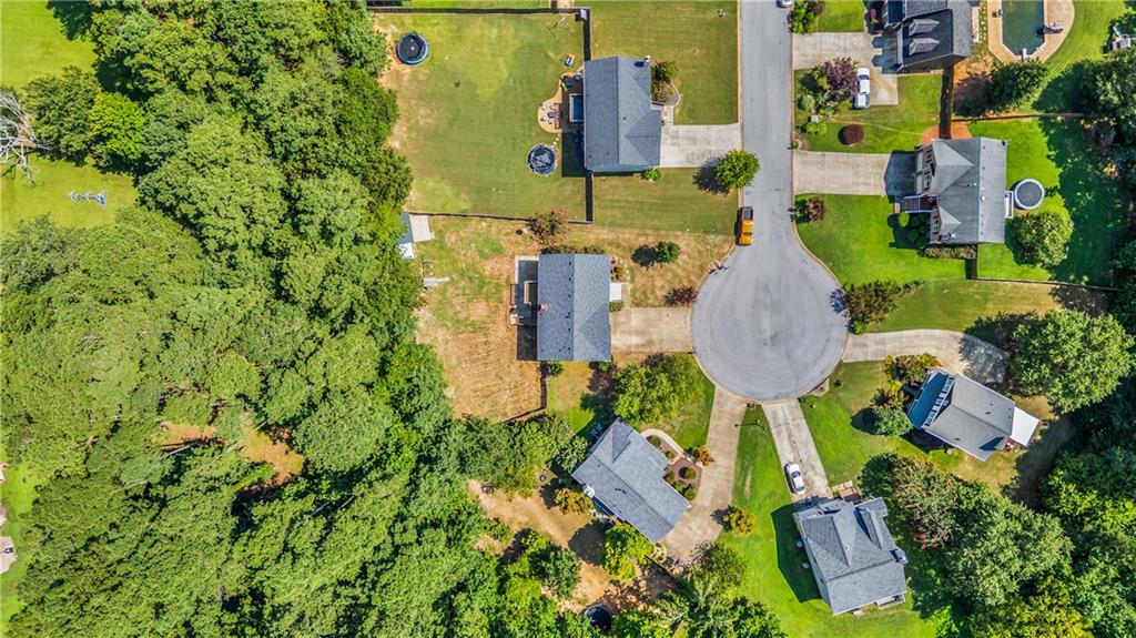 14 Bryan Springs Road Southwest Rome, GA 30165 - Photo 31 of 40 an aerial view of a house with swimming pool outdoor seating and yard