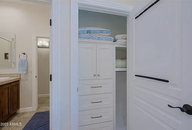 a car parked in front of a house