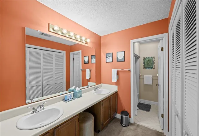 a view of a hallway with a white walls