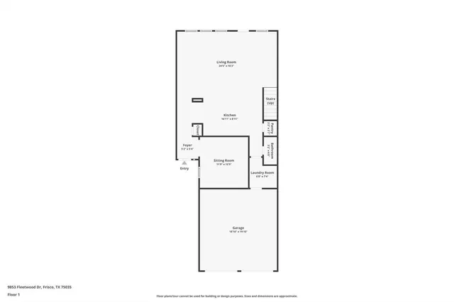 $2,300 | 9853 Fleetwood Drive, Frisco, TX 75035