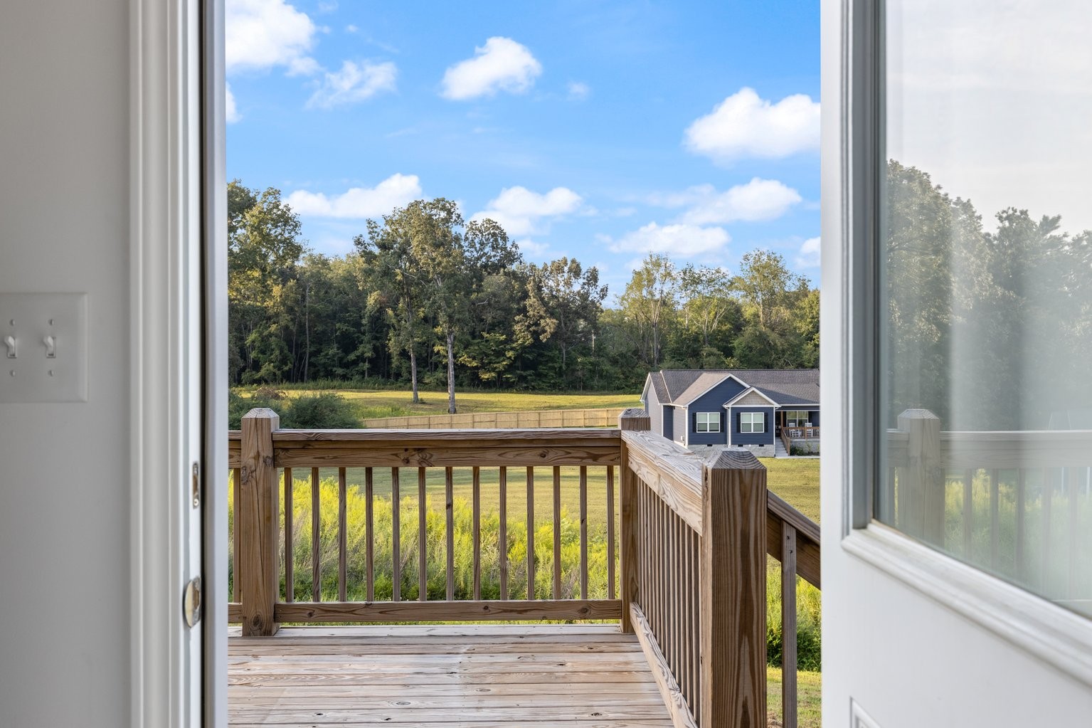 10580 Church Road Bon Aqua, TN 37025 - Photo 24 of 29 a balcony with street view