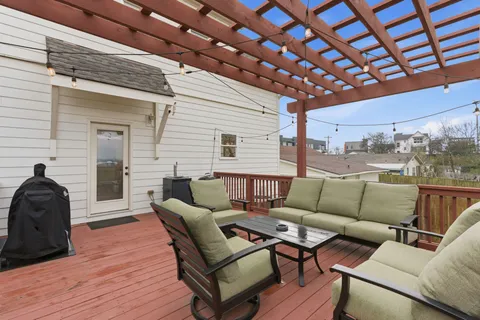 a patio view with patio