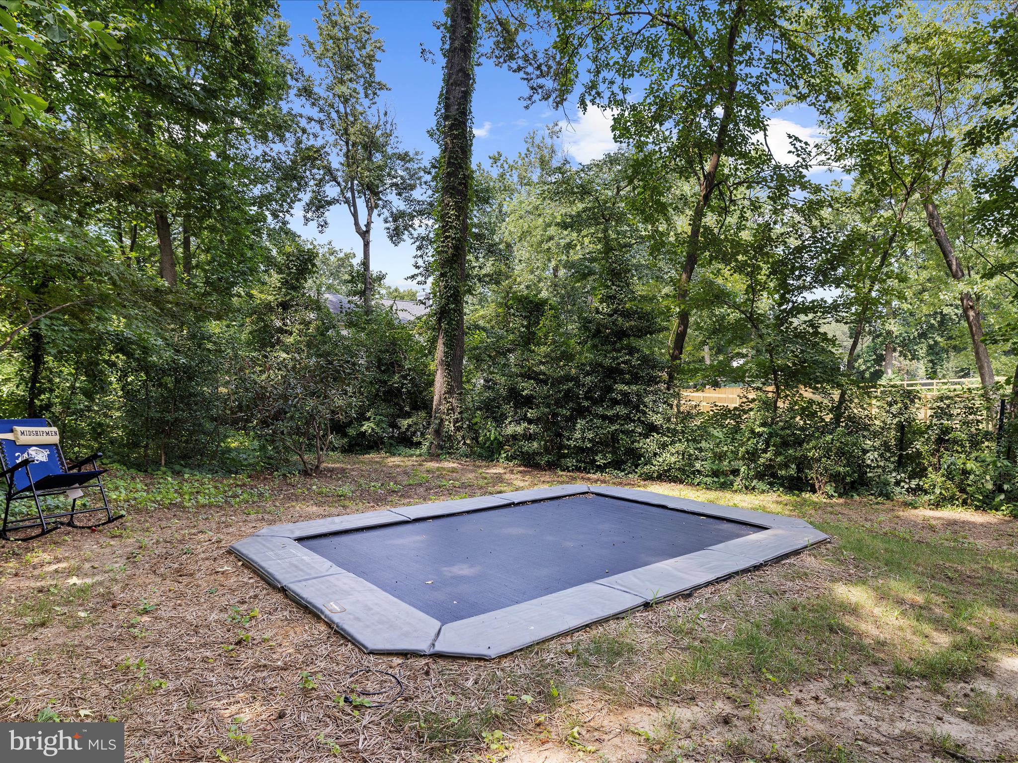 770 Dividing Road Severna Park, MD 21146 - Photo 43 of 75 Inground trampoline