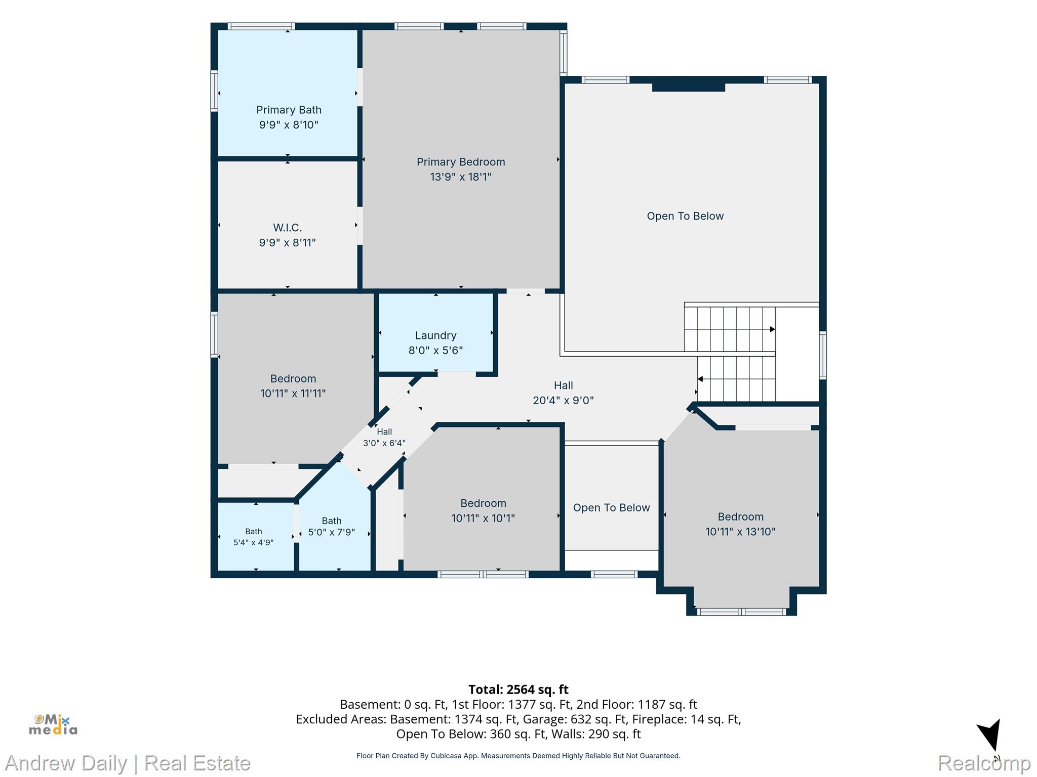 4661 Spears Road Pinckney, MI 48169 - Photo 55 of 56 Second Floor plan