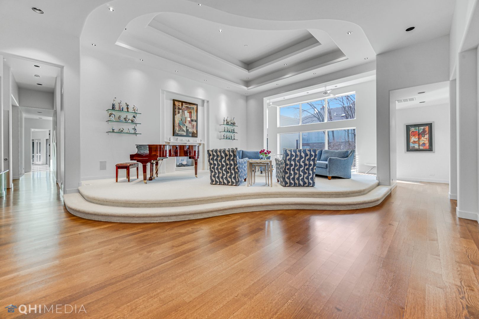 2225 Greenview Road Northbrook, IL 60062 - Photo 2 of 68 a view of living room with furniture and wooden floor