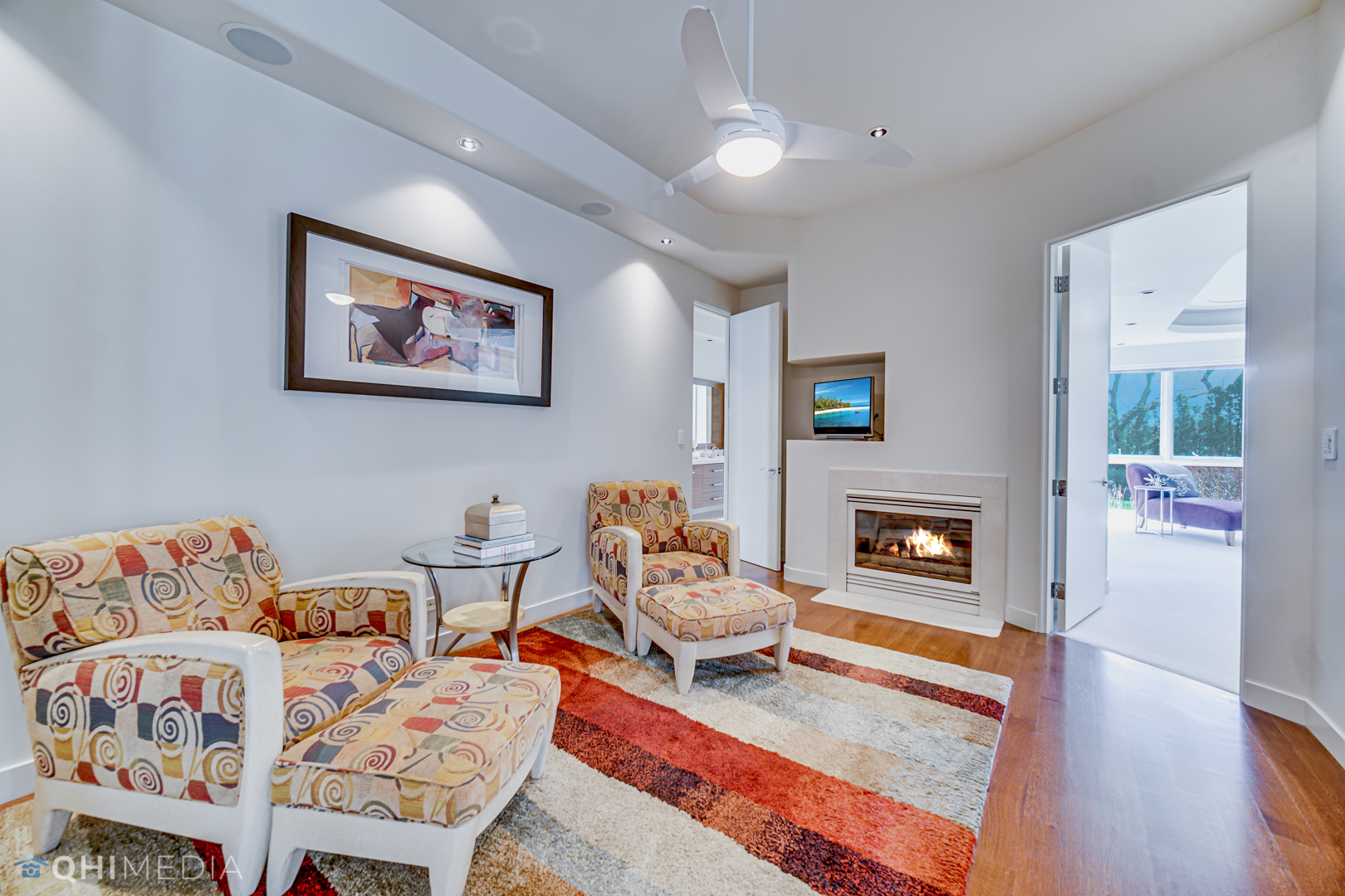 2225 Greenview Road Northbrook, IL 60062 - Photo 28 of 68 a living room with furniture and a fireplace