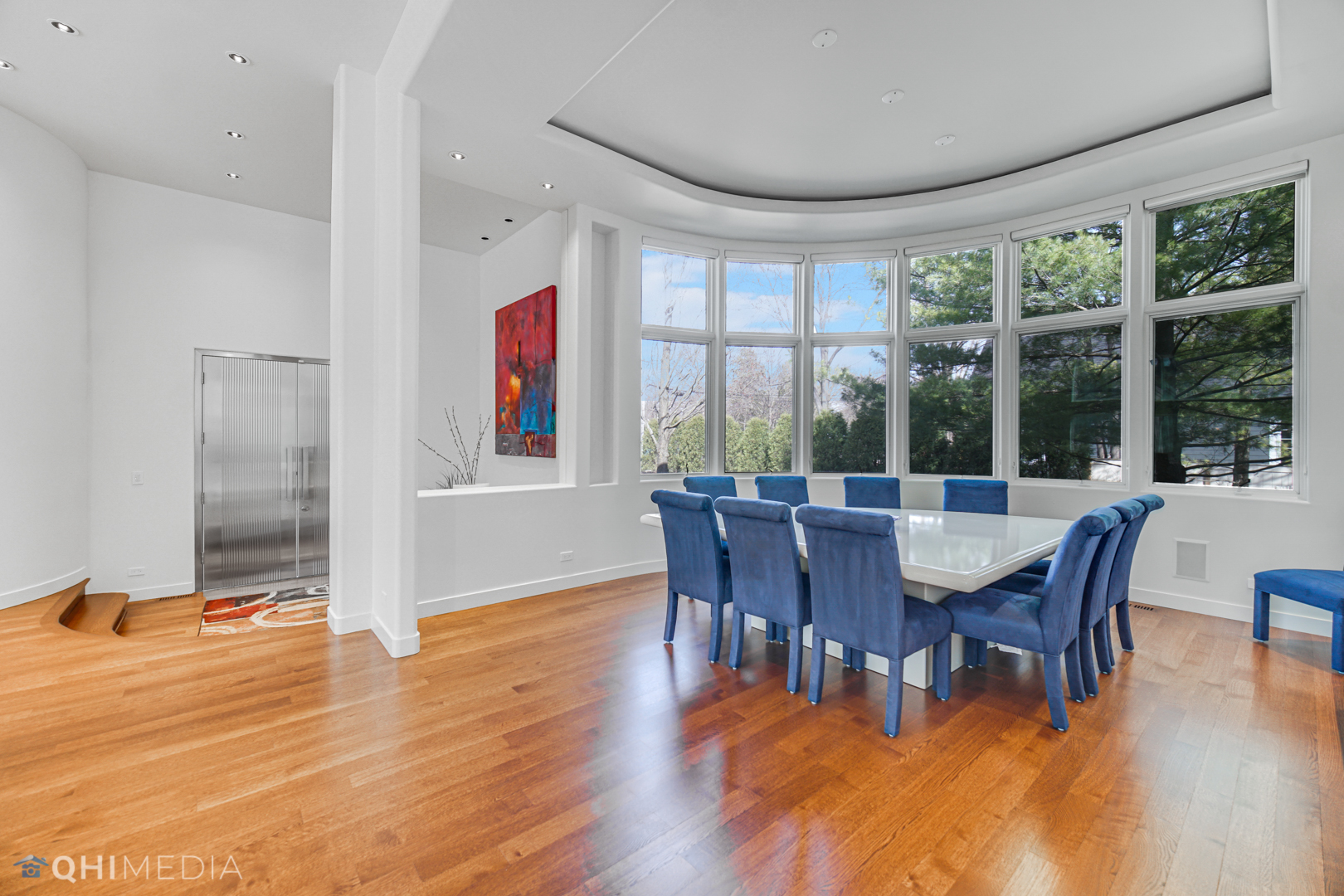 2225 Greenview Road Northbrook, IL 60062 - Photo 3 of 68 a view of a dining room with furniture window and wooden floor