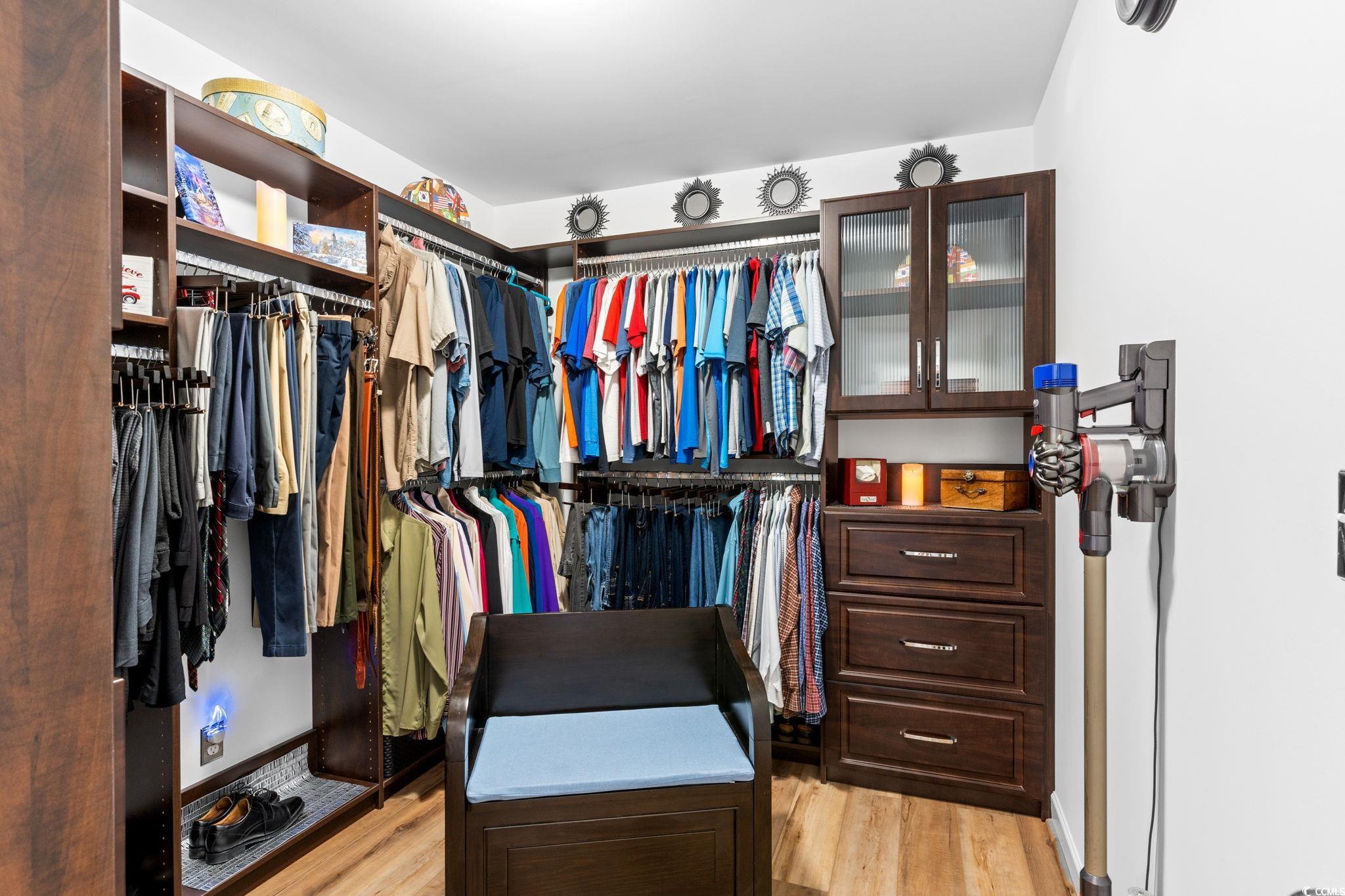 2209 Belladora Road Conway, SC 29527 - Photo 14 of 40 Spacious closet featuring light wood finished floo