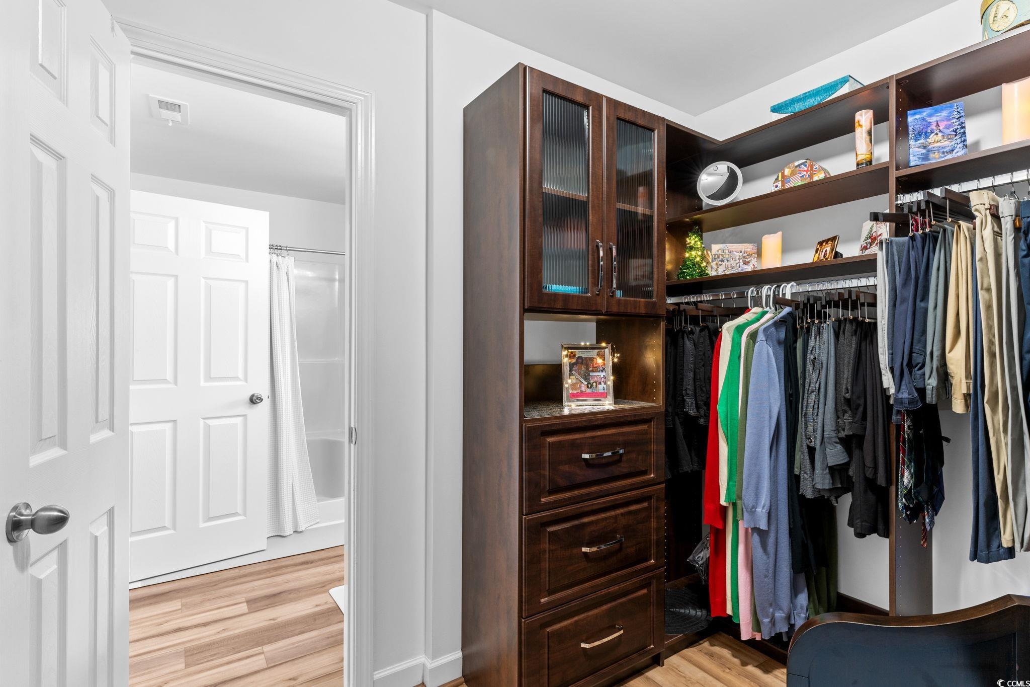 2209 Belladora Road Conway, SC 29527 - Photo 15 of 40 Walk in closet featuring light wood-style floors