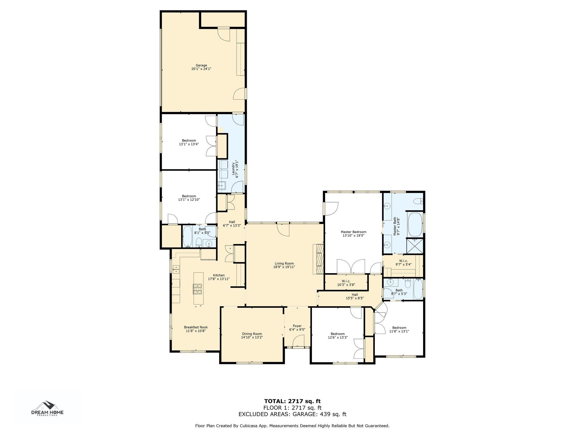 105 Beaver Dam Road Fairhope, AL 36532 - Photo 55 of 55 Floor Plan