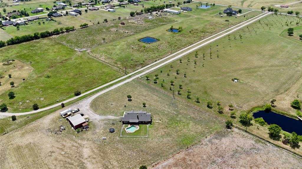 469 Streetman Road Royse City, TX 75189 - Photo 26 of 36 Bird's eye view with a water view and a rural view