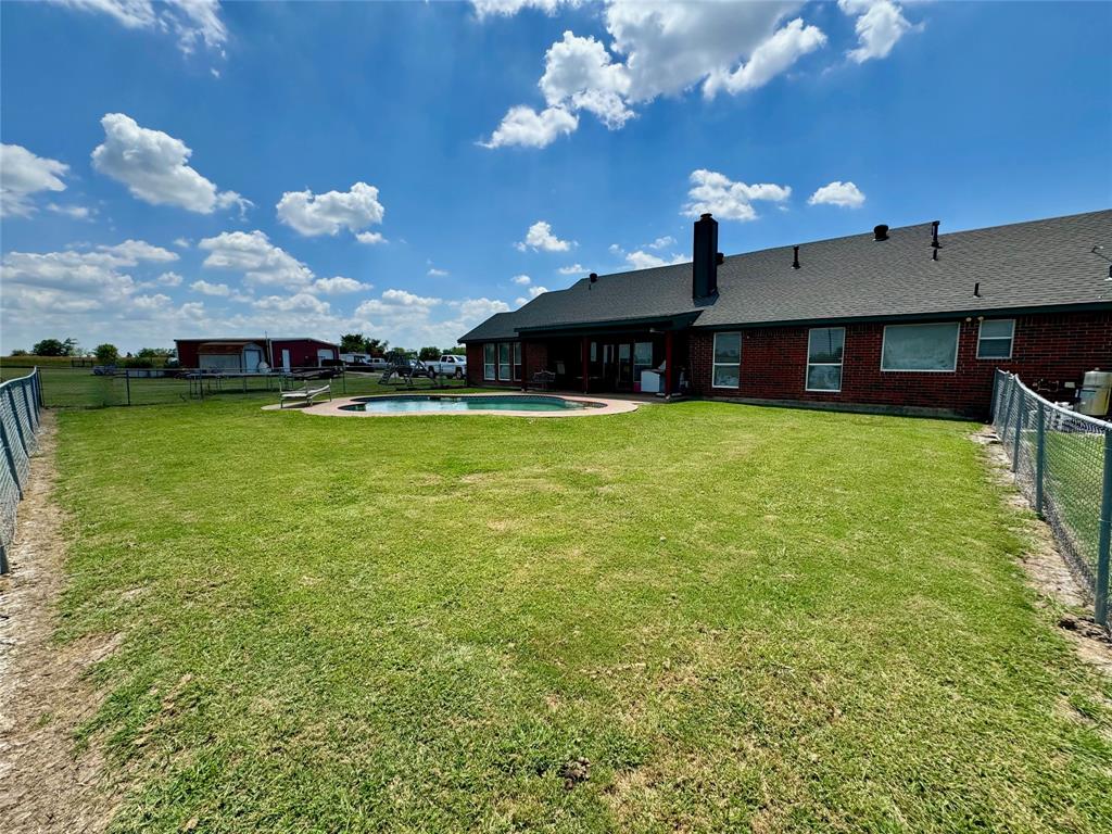 469 Streetman Road Royse City, TX 75189 - Photo 32 of 36 View of yard with a fenced in pool and a fenced backyard