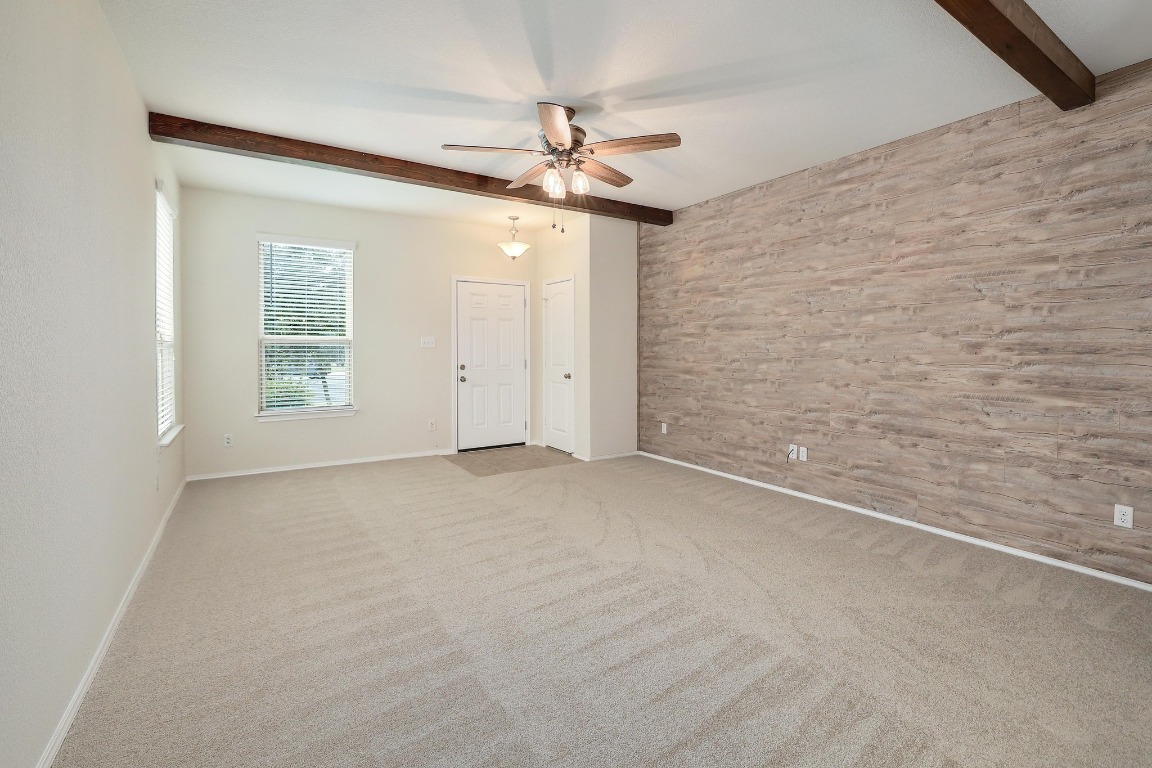 1924 Cliffbrake Way Georgetown, TX 78626 - Photo 3 of 27 a view of an empty room with a window