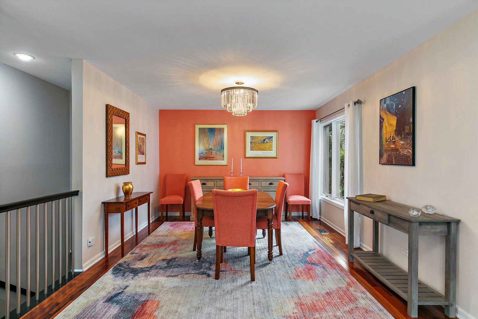 39W343 Hogan Hill Elgin, IL 60124 - Photo 9 of 48 a view of a dining room with furniture window and wooden floor