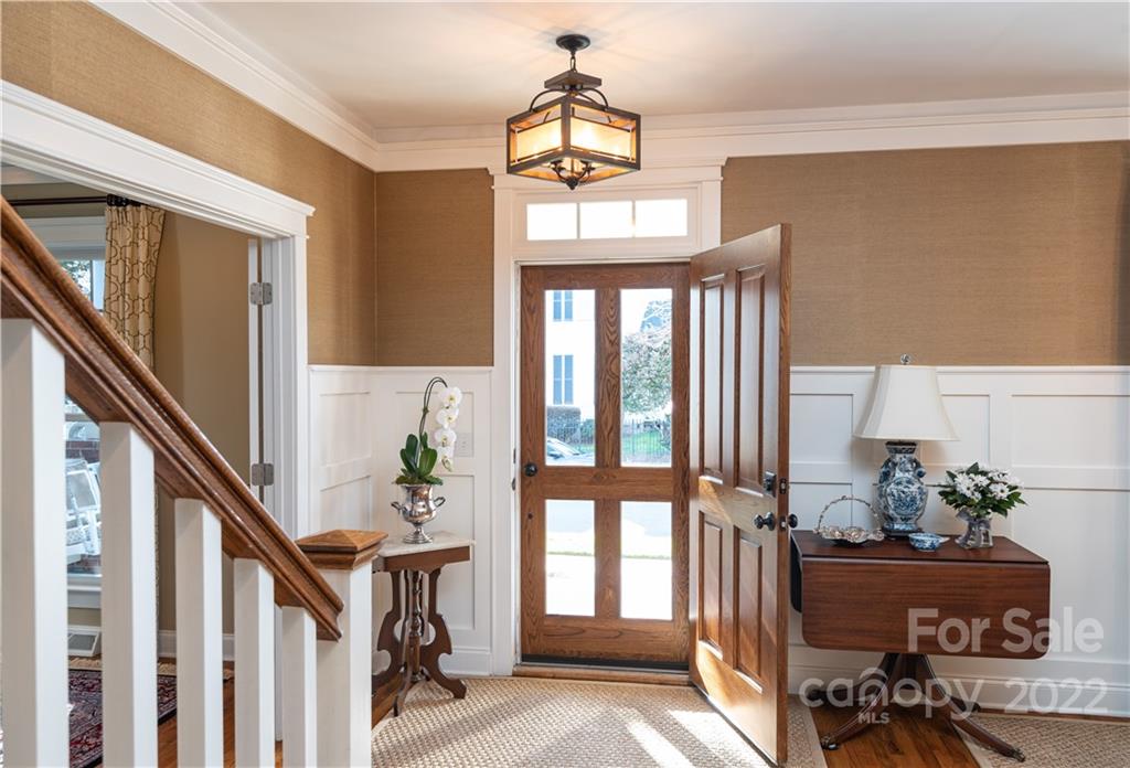 908 Gardenia Street Fort Mill, SC 29708 - Photo 6 of 39 a view of entryway with wooden floor and windows