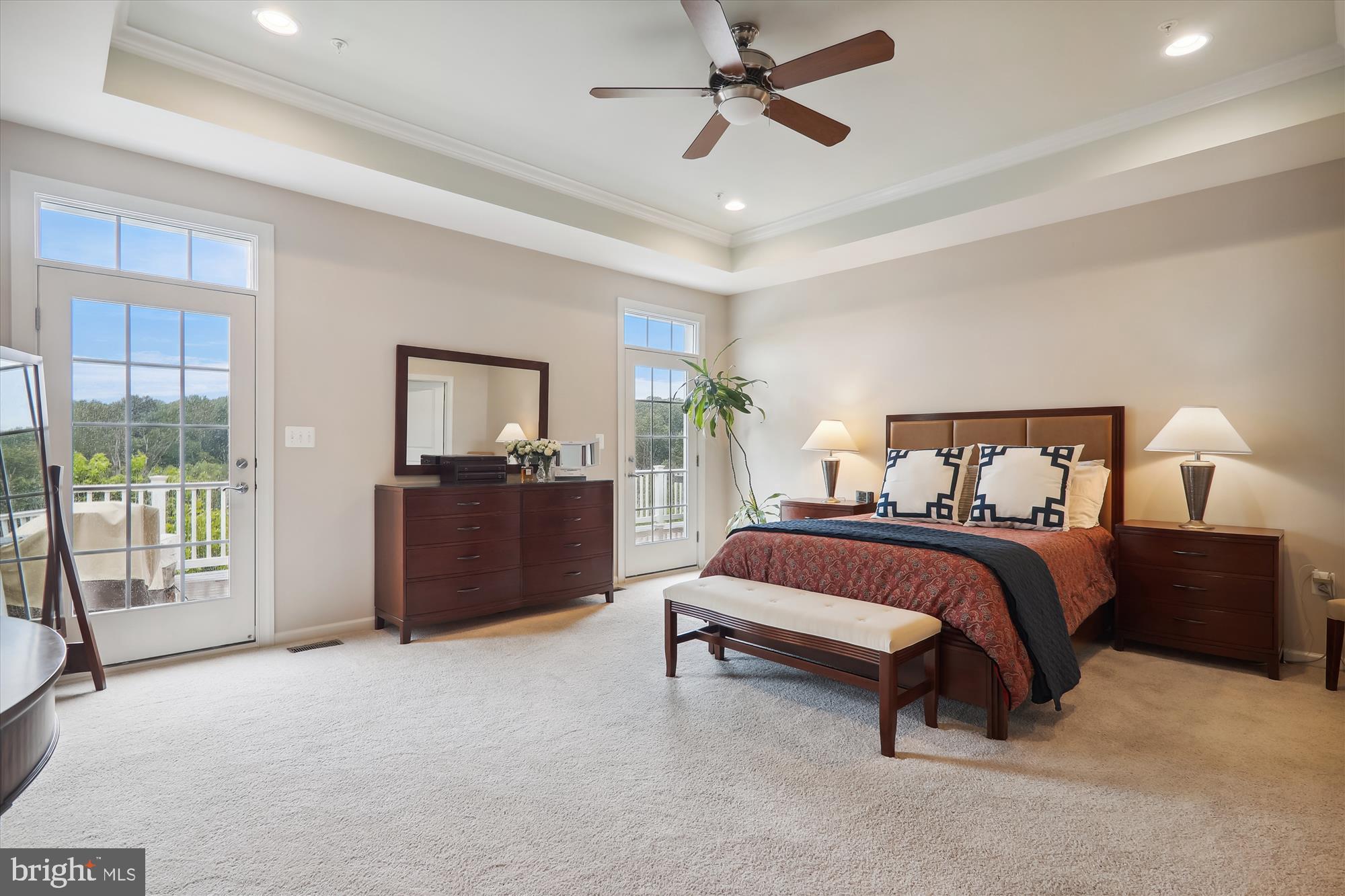 13327 Redspire Drive Silver Spring, MD 20906 - Photo 31 of 90 Bedroom #1 - Primary with tray ceiling