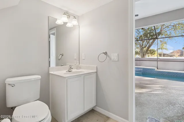 a view of a small room