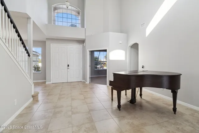 a view of a livingroom with furniture and a couch