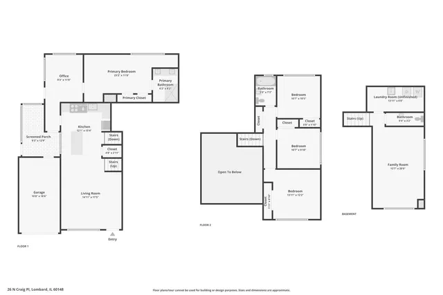 a view of a yard in front of a house