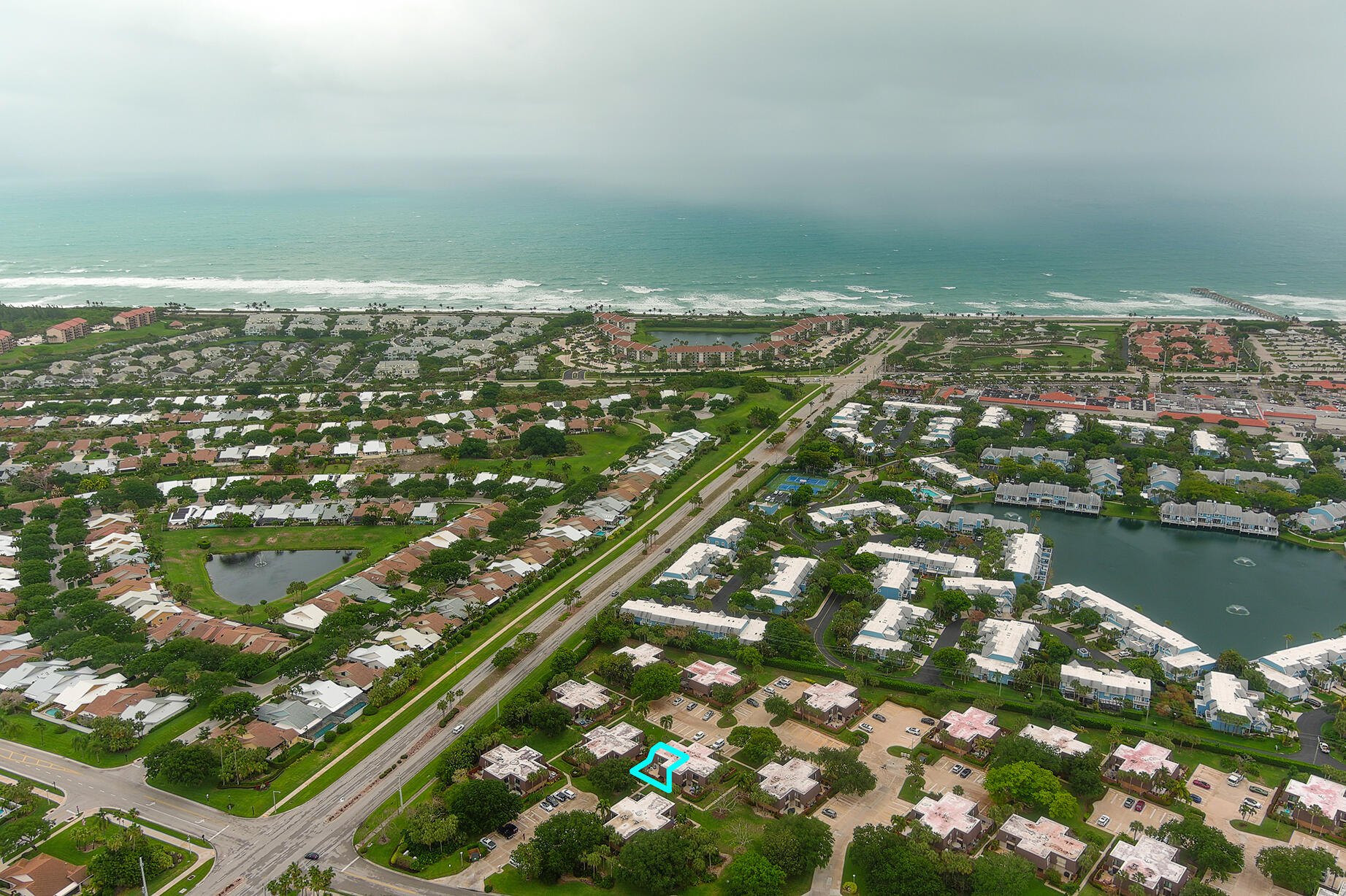 1205 12th Court Jupiter, FL 33477 - Photo 27 of 29 Aerial View