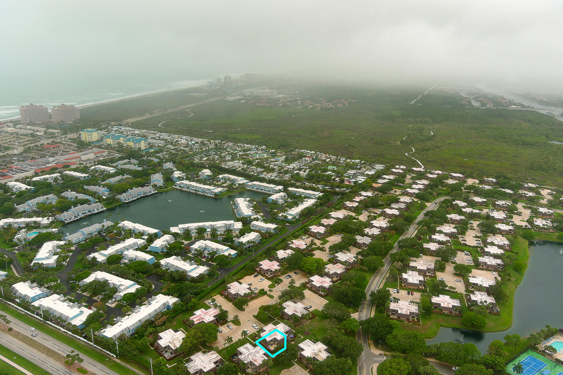 1205 12th Court Jupiter, FL 33477 - Photo 29 of 29 Aerial View