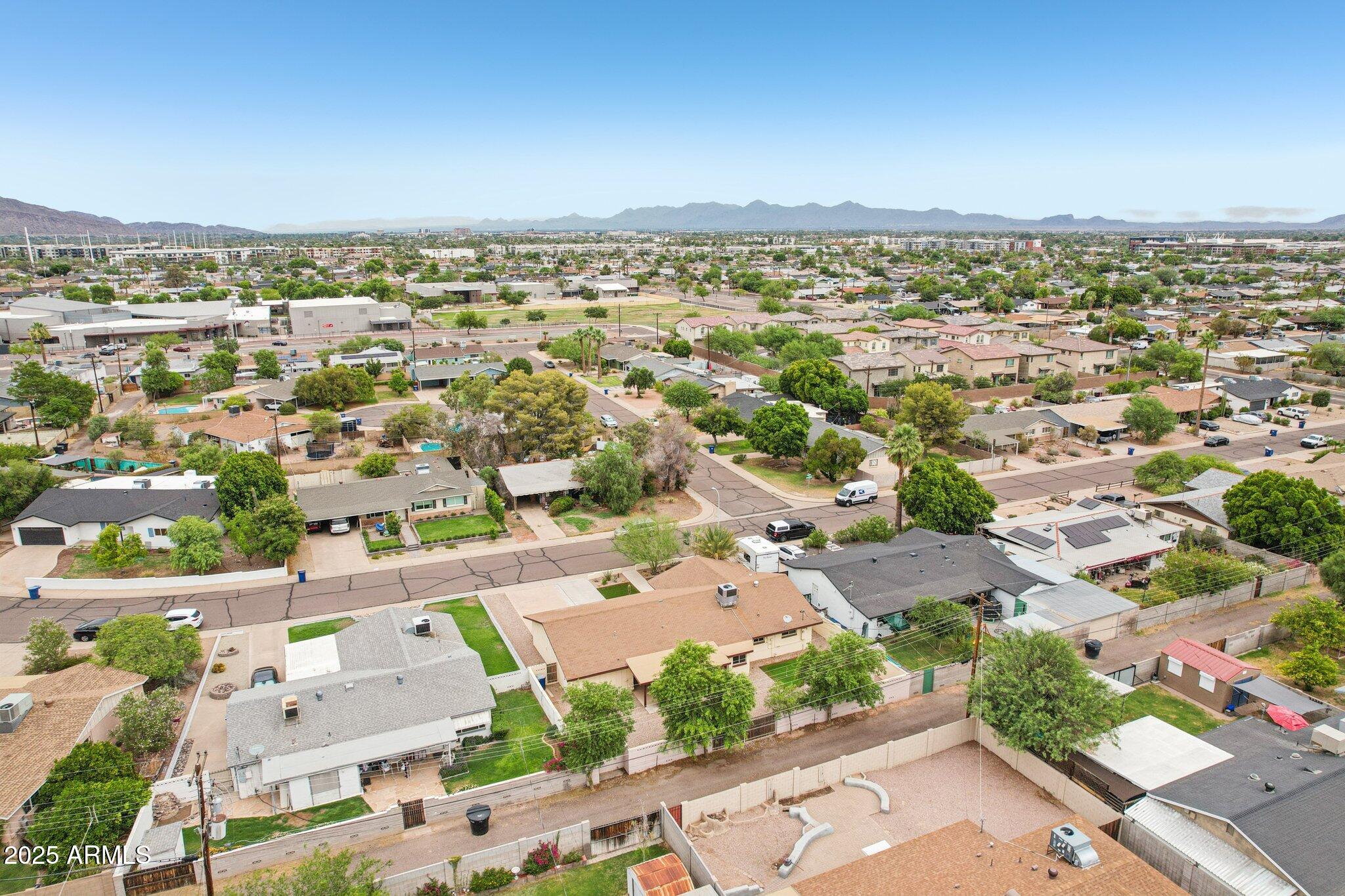 127 East Garfield Street Tempe, AZ 85288 - Photo 58 of 60 an aerial view of a city