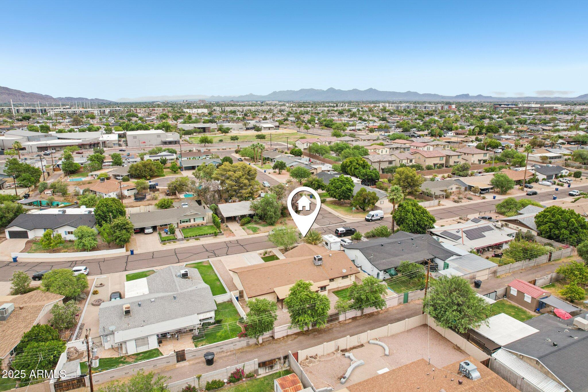 127 East Garfield Street Tempe, AZ 85288 - Photo 59 of 60 an aerial view of a city