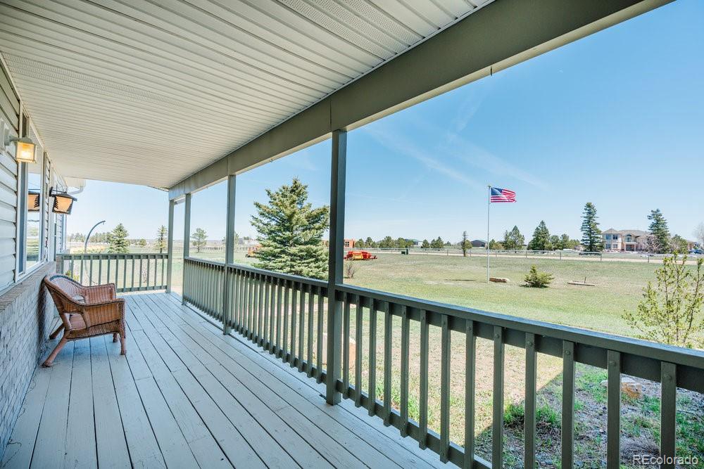 24535 County Road 5 Elbert, CO 80106 - Photo 29 of 45 a view of balcony with furniture